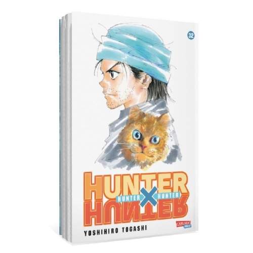 Buchcover und Innenansicht für das Buch: Hunter X Hunter