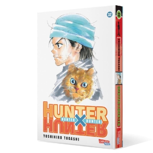 Buchcover und Innenansicht für das Buch: Hunter X Hunter
