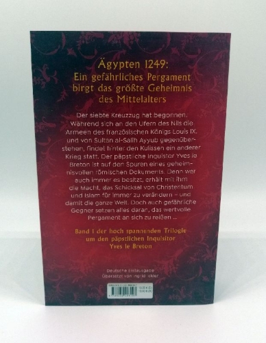 Buchcover und Innenansicht für das Buch: NEL NOME DI DIO (The Inquisitor's Chronicles Trilogy 01)