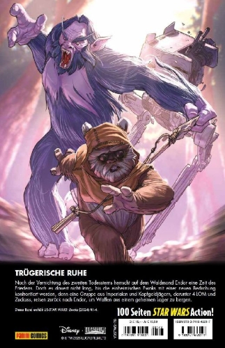 Buchcover und Innenansicht für das Buch: Star Wars: Ewoks #1-#4