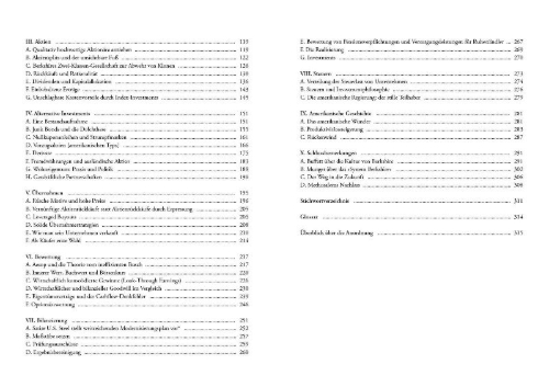 Buchcover und Innenansicht für das Buch: Die Essays von Warren Buffett