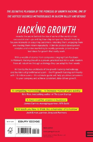 Buchcover und Innenansicht für das Buch: Hacking Growth