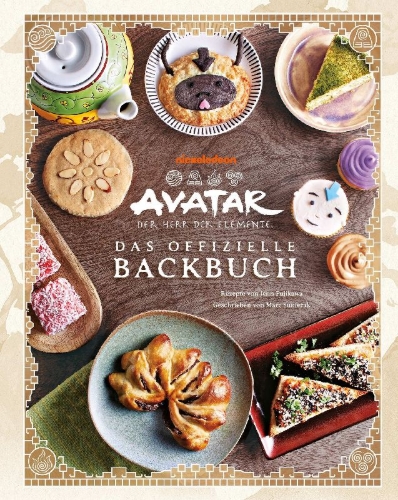 Buchcover und Innenansicht für das Buch: Avatar - Der Herr der Elemente Backbuch