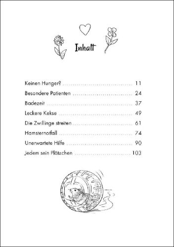 Buchcover und Innenansicht für das Buch: Animal Ark: Runaway Hamster (NEUER TITEL) // Hamster on the Loose (ALTER TITEL)