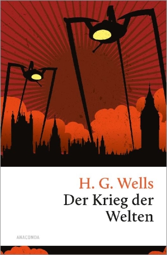 Buchcover und Innenansicht für das Buch: The War of the Worlds