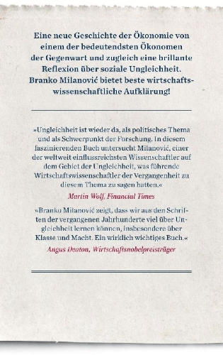 Buchcover und Innenansicht für das Buch: Visions of Inequality. From the French Revolution to the End of the Cold War