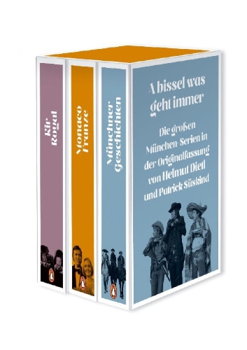 Buchcover und Innenansicht für das Buch: A bissel was geht immer