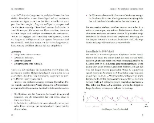 Buchcover und Innenansicht für das Buch: Die Tiefschlaf-Formel