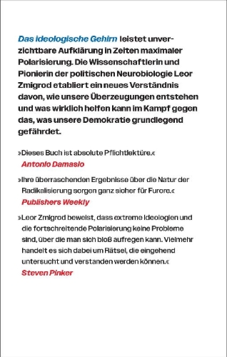 Buchcover und Innenansicht für das Buch: Ideological Brain