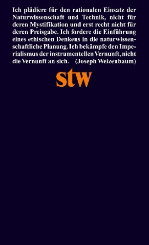 Buchcover und Innenansicht für das Buch: Computer Power and Human Reason. From Judgement to Calculation