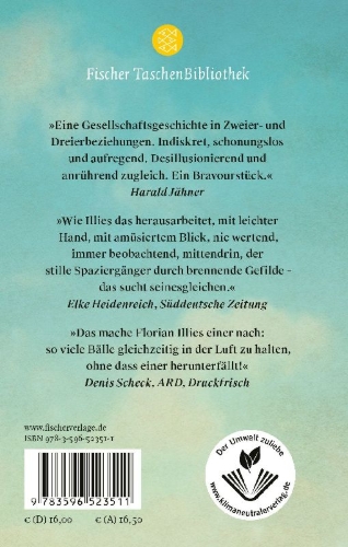 Buchcover und Innenansicht für das Buch: Liebe in Zeiten des Hasses
