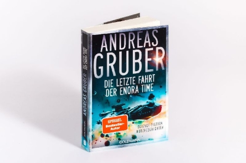 Buchcover und Innenansicht für das Buch: Die letzte Fahrt der Enora Time
