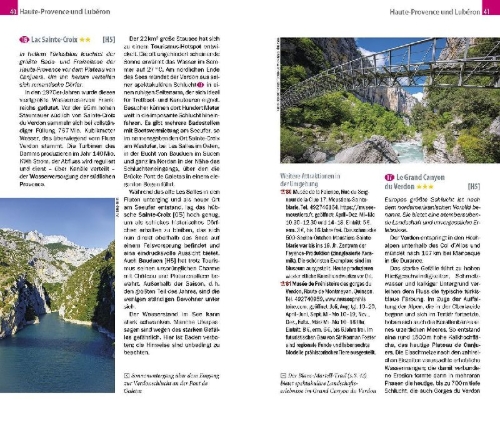 Buchcover und Innenansicht für das Buch: Reise Know-How MeinTrip Provence