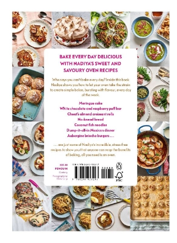 Buchcover und Innenansicht für das Buch: Nadiya's Everyday Baking