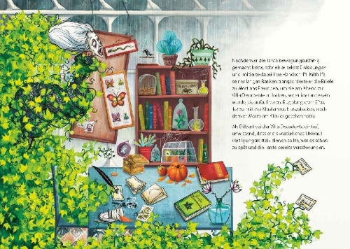 Buchcover und Innenansicht für das Buch: Mortina - Das große Verschwinden