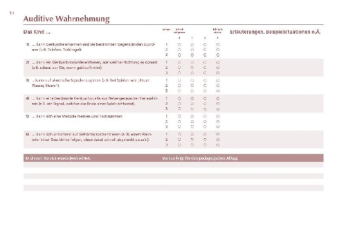 Buchcover und Innenansicht für das Buch: MotorikPlus Ü3 [10 Bögen]