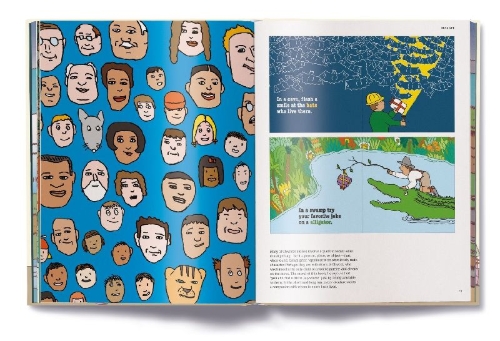 Buchcover und Innenansicht für das Buch: The Picture Book Book