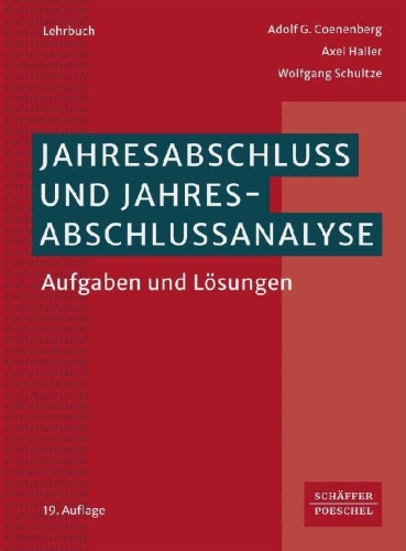 Buchcover und Innenansicht für das Buch: Jahresabschluss und Jahresabschlussanalyse