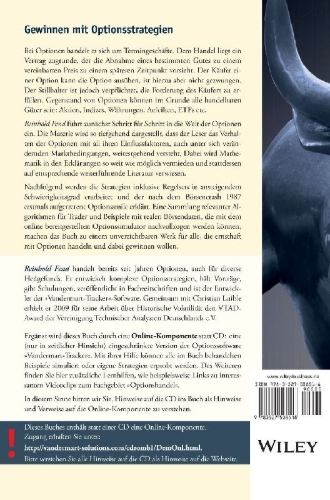 Buchcover und Innenansicht für das Buch: Gewinnen mit Optionsstrategien