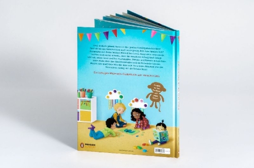 Buchcover und Innenansicht für das Buch: Hallo, jetzt bin ich Vorschulkind!