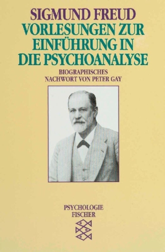 Buchcover und Innenansicht für das Buch: Vorlesungen zur Einführung in die Psychoanalyse