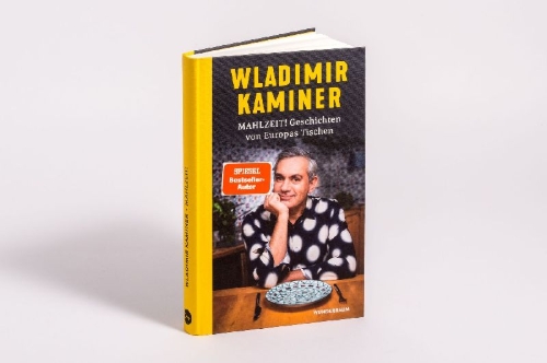 Buchcover und Innenansicht für das Buch: Mahlzeit! Geschichten von Europas Tischen