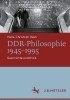 Buchcover und Innenansicht für das Buch: DDR-Philosophie 1945-1995