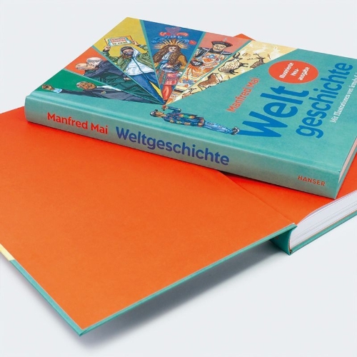 Buchcover und Innenansicht für das Buch: Weltgeschichte