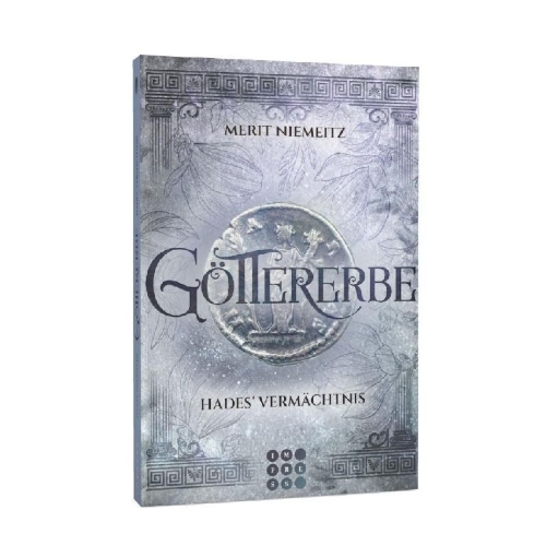 Buchcover und Innenansicht für das Buch: Göttererbe 2: Hades' Vermächtnis