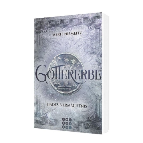 Buchcover und Innenansicht für das Buch: Göttererbe 2: Hades' Vermächtnis