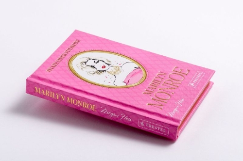 Buchcover und Innenansicht für das Buch: Marilyn Monroe: Words From a Fashion Icon