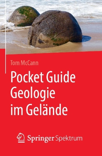 Buchcover und Innenansicht für das Buch: Pocket Guide Geologie im Gelände