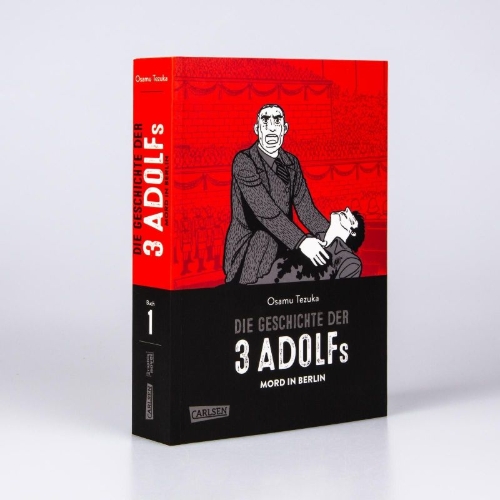 Buchcover und Innenansicht für das Buch: Die Geschichte der 3 Adolfs 1