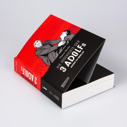 Buchcover und Innenansicht für das Buch: Die Geschichte der 3 Adolfs 1