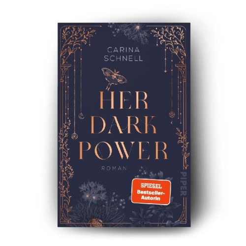 Buchcover und Innenansicht für das Buch: Her Dark Power