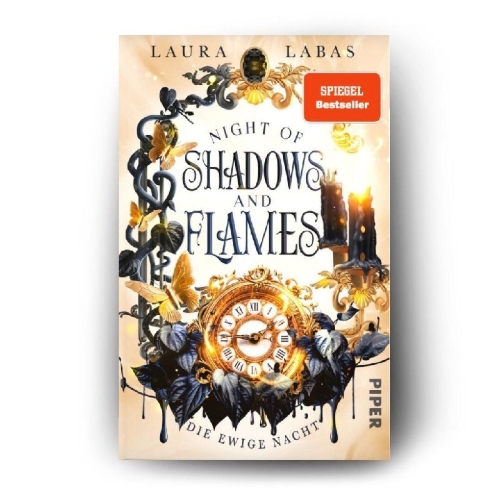 Buchcover und Innenansicht für das Buch: Night of Shadows and Flames - Die Ewige Nacht