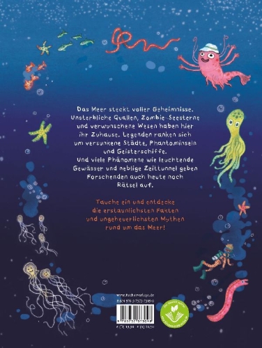 Buchcover und Innenansicht für das Buch: Weird Sea