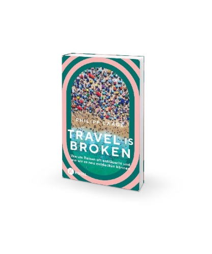 Buchcover und Innenansicht für das Buch: Travel is broken