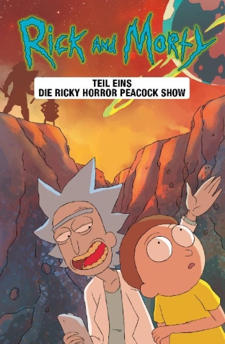 Buchcover und Innenansicht für das Buch: Rick and Morty 16-20