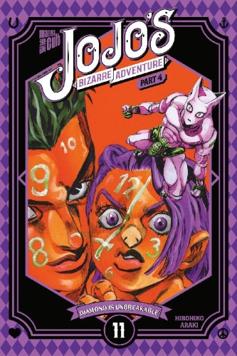 Buchcover und Innenansicht für das Buch: JoJo no Kimyou na Bouken