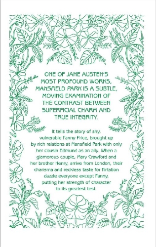 Buchcover und Innenansicht für das Buch: Mansfield Park