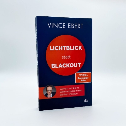 Buchcover und Innenansicht für das Buch: Lichtblick statt Blackout