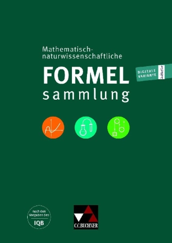 Buchcover und Innenansicht für das Buch: Mathematisch-naturwissenschaftliche Formelsammlung
