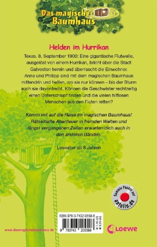 Buchcover und Innenansicht für das Buch: Hurricane Heroes in Texas