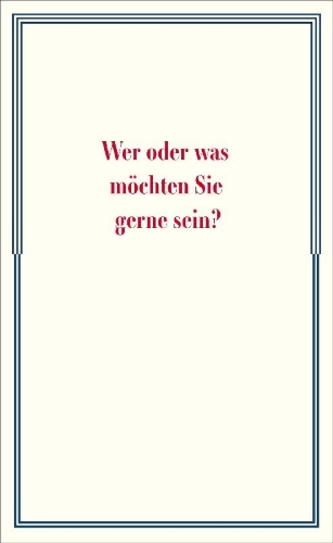 Buchcover und Innenansicht für das Buch: Le Questionnaire de Proust