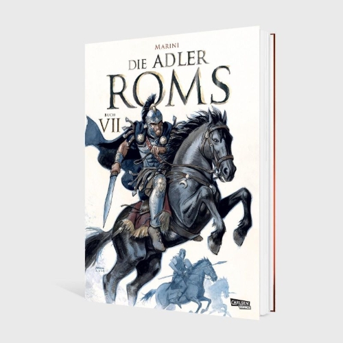 Buchcover und Innenansicht für das Buch: Les Aigles de Rome 7