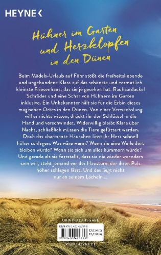 Buchcover und Innenansicht für das Buch: Herzklopfen im Hühnerhotel