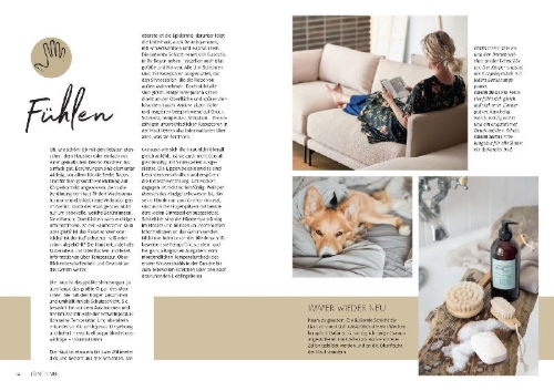 Buchcover und Innenansicht für das Buch: Feel Good at Home
