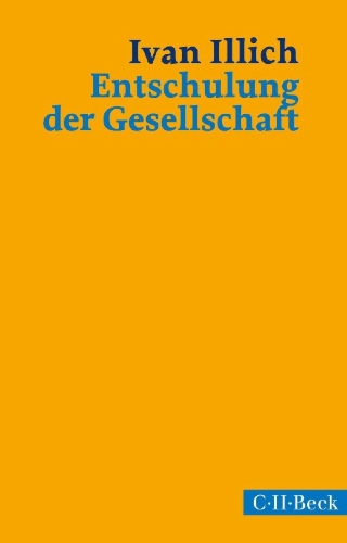 Buchcover und Innenansicht für das Buch: Deschooling Society