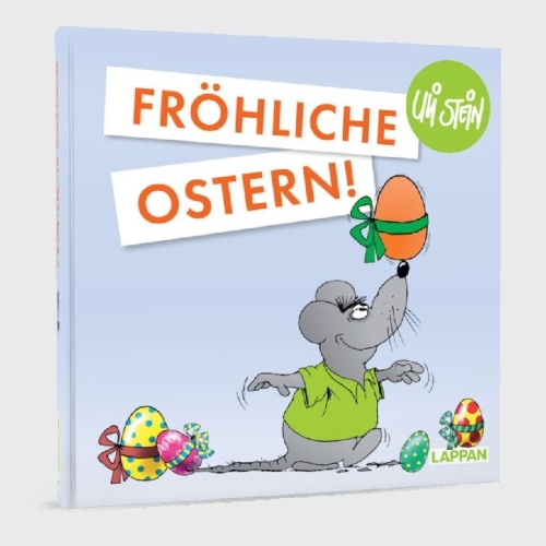 Buchcover und Innenansicht für das Buch: Uli Stein: Festtage!: Fröhliche Ostern!